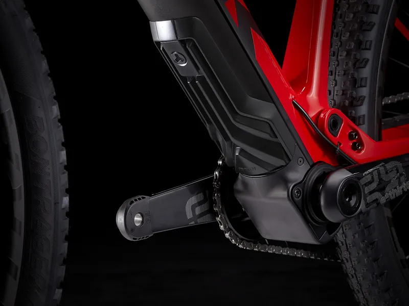 2022 Trek E-Caliber 9.8 XT Electric Mountain Bike Red and Black-2
